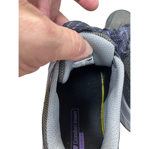 New Balance T 410 Womens Black Purple Trail Running Sneakers Sz7.5B SKU 9487 - Picture 7 of 15